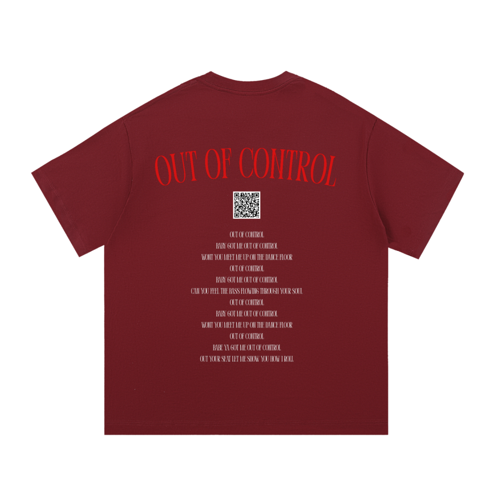 OUT OF CONTROL [FAN BUNDLE] (Song + Black or Red T-Shirt)