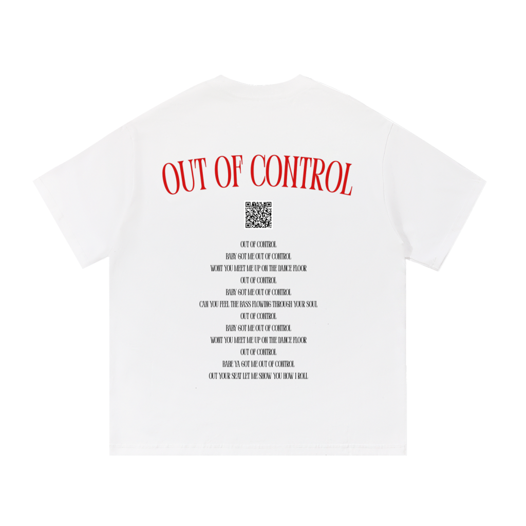 OUT OF CONTROL [FAN BUNDLE] (Song + White T-Shirt)