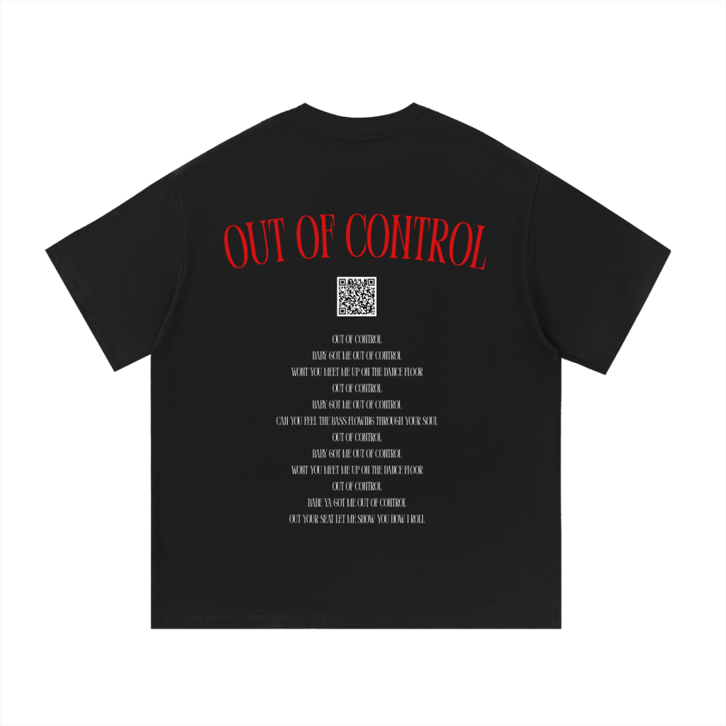 OUT OF CONTROL [FAN BUNDLE] (Song + Black or Red T-Shirt)